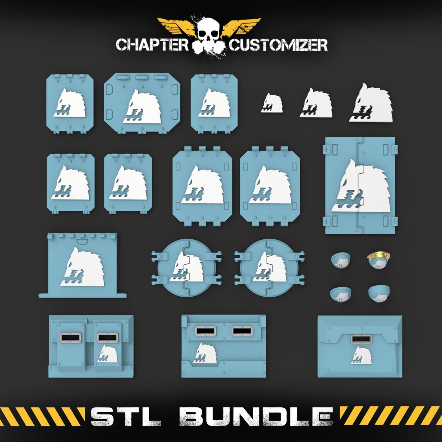 Sea Wolf STL Chapter Bundle